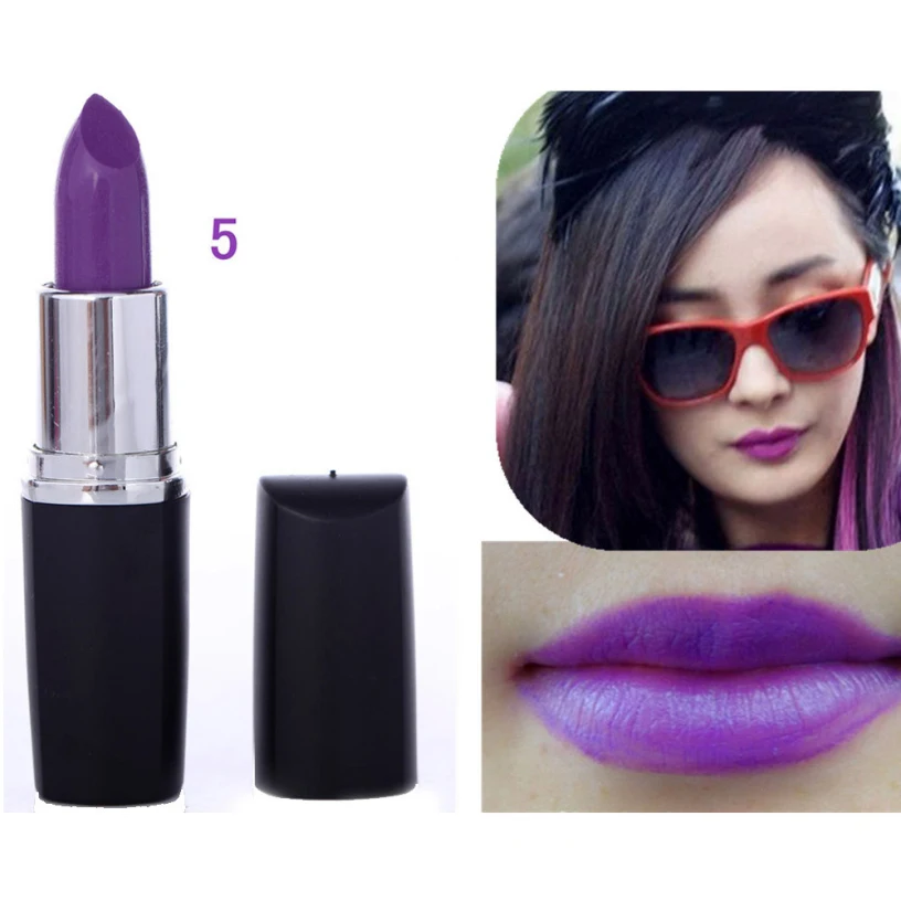 Best Deal NEW Fashion Waterproof Lipstick Party Vampire style Purple Color Lip Stick Long Lasting lipstick 1pc
Best Deal NEW Fashion Waterproof Lipstick Party Vampire style Purple Color Lip Stick Long Lasting lipstick 1pc