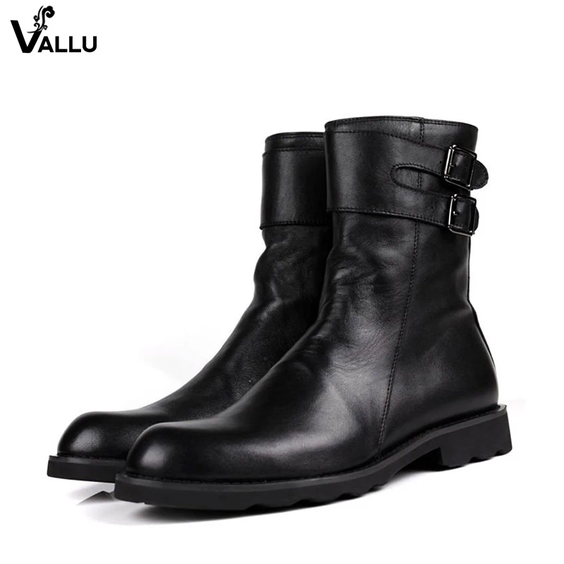 Double Buckle Strap Popular Trend Men Boots 2018 New European Luxury Brand Genuine Leather Cool Fashion Male Boots Shoes
Double Buckle Strap Popular Trend Men Boots 2018 New European Luxury Brand Genuine Leather Cool Fashion Male Boots Shoes