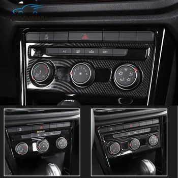 car-styling Central control air conditioning knob decoration cover Car Accessories For VW Volkswagen T-ROC 2017 2018 
car-styling Central control air conditioning knob decoration cover Car Accessories For VW Volkswagen T-ROC 2017 2018