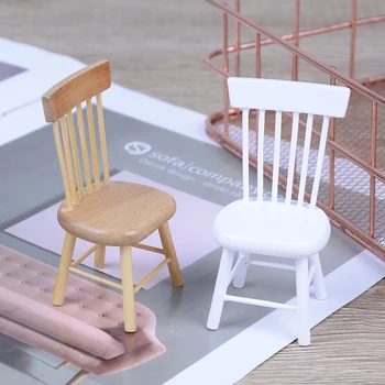 Dollhouse Miniature Dining Furniture Wooden Chair High Chair Exquisite Collection for Dolls Play House Toys
Dollhouse Miniature Dining Furniture Wooden Chair High Chair Exquisite Collection for Dolls Play House Toys