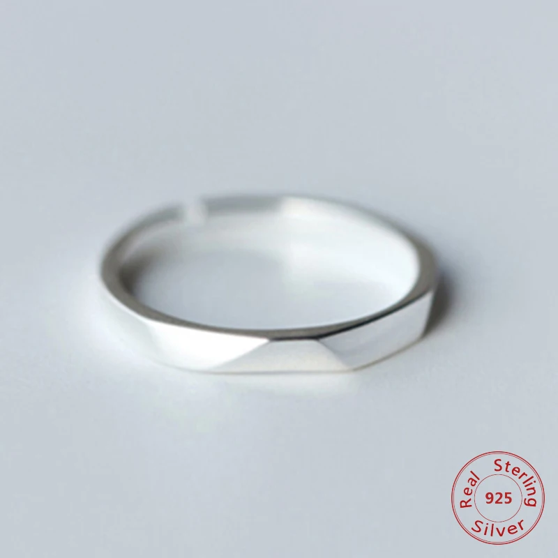 2019 NEW Sterling Silver 925 Rings For Women Simple Finger Ring Wedding Geometry Original Design Jewelry
2019 NEW Sterling Silver 925 Rings For Women Simple Finger Ring Wedding Geometry Original Design Jewelry