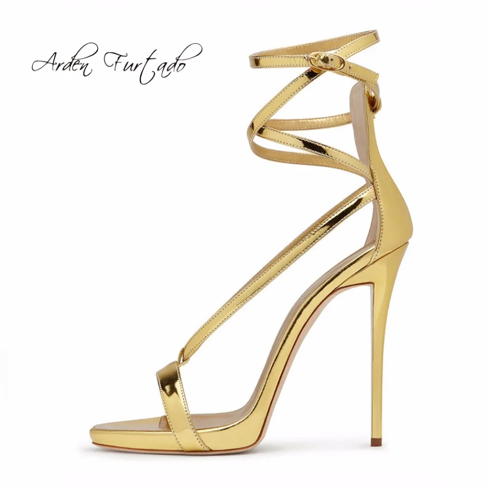Arden Furtado 2018 new summer high heels fashion shoes for woman buckle strap platform gold silver stilettos heels sandals 34-45
Arden Furtado 2018 new summer high heels fashion shoes for woman buckle strap platform gold silver stilettos heels sandals 34-45