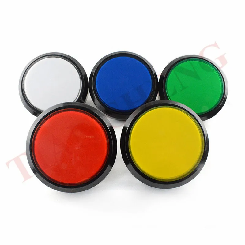 1PCS 100mm 10cm 5 colors Jumbo Big Round Illuminated Arcade Push Button Switch Machine Pressure Controller Switches
1PCS 100mm 10cm 5 colors Jumbo Big Round Illuminated Arcade Push Button Switch Machine Pressure Controller Switches