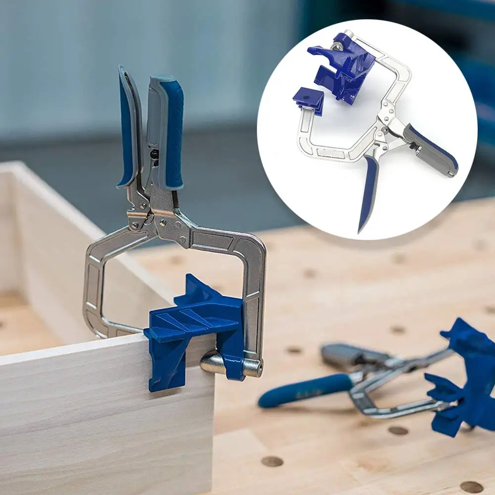 90 Degree Right Angle Corner Clamp Woodworking Clamping Hand Tool Set 90 Degree Angle Carpenter's Clamp Right Angle Holder
90 Degree Right Angle Corner Clamp Woodworking Clamping Hand Tool Set 90 Degree Angle Carpenter's Clamp Right Angle Holder
