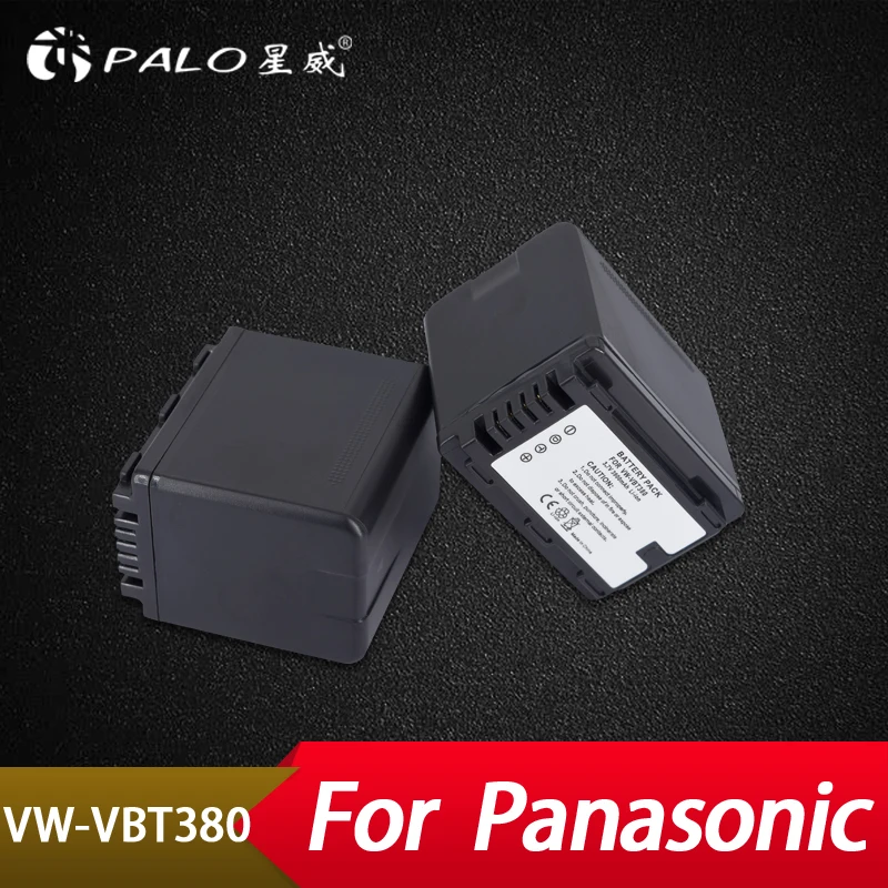 2Pcs 3900mAh VW-VBT380 VBT380 VW-VBT190 VBT190 Battery for Panasonic HC-V110, HC-V130, HC-V160, HC-V180, HC-V201,HC-V250,HC-V260
2Pcs 3900mAh VW-VBT380 VBT380 VW-VBT190 VBT190 Battery for Panasonic HC-V110, HC-V130, HC-V160, HC-V180, HC-V201,HC-V250,HC-V260