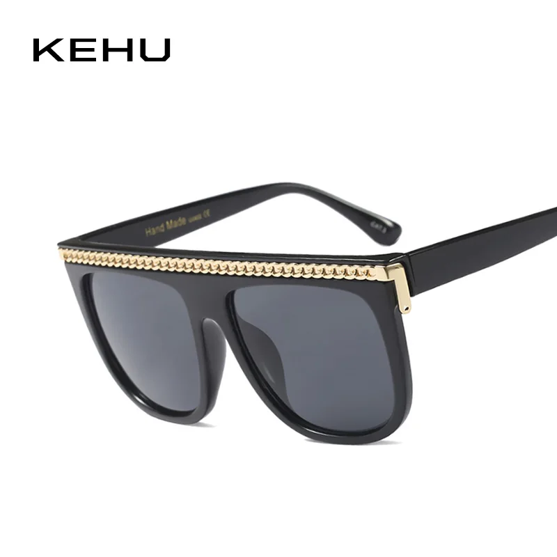 KEHU Women Brand Large Paragraph Goggles Square Sun Glasses Unique Glasses Chain Design Brand Glasses Design UV400 K9807
KEHU Women Brand Large Paragraph Goggles Square Sun Glasses Unique Glasses Chain Design Brand Glasses Design UV400 K9807