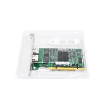 Dupla rj45 pci-e gigabit ethernet lan adaptador de placa de rede para intel 8492mt/82546 new2019(China)