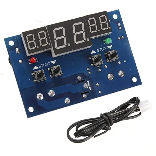 DC12V Thermostat Intelligent Digital Thermostat Temperature Controller With NTC Sensor W1401 Led Display
DC12V Thermostat Intelligent Digital Thermostat Temperature Controller With NTC Sensor W1401 Led Display