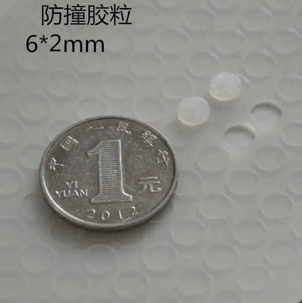1080 PCS 6mm x 2mm translucent anti slip silicone rubber bumper damper shock absorber 3M self-adhesive Silica gel feet pads
1080 PCS 6mm x 2mm translucent anti slip silicone rubber bumper damper shock absorber 3M self-adhesive Silica gel feet pads