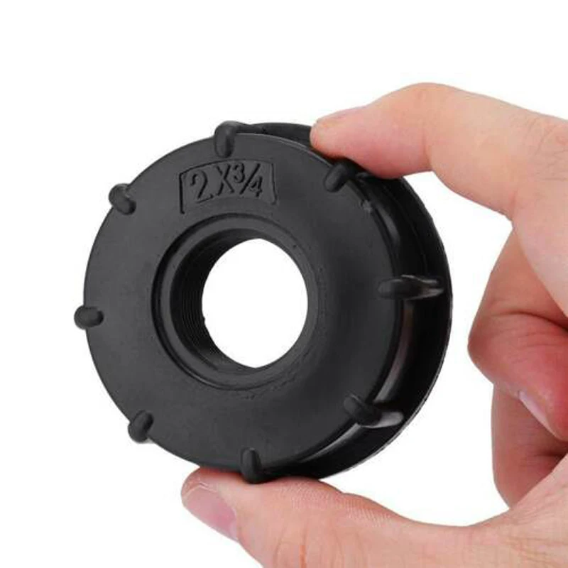 Hose Tank Connection 60mm Quick Water Tote Connect Watering Equipment IBC Adapter Threaded Cap 1/2" 3/4" 1" Black
Hose Tank Connection 60mm Quick Water Tote Connect Watering Equipment IBC Adapter Threaded Cap 1/2" 3/4" 1" Black