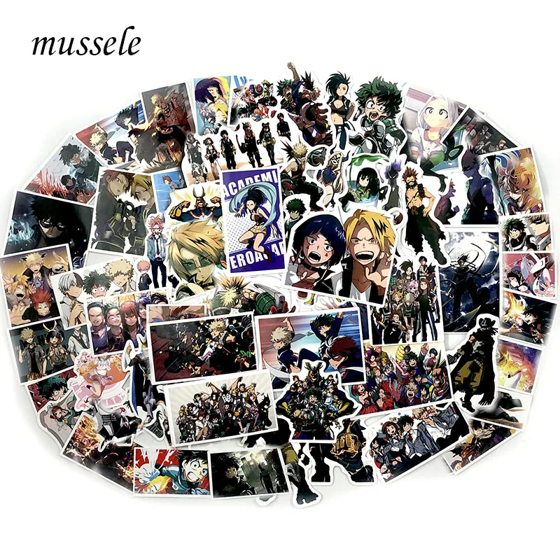 100pcs/Japanese Animation My Hero Handsome Sticker For Motorcycle Refrigerator Skateboard Guitar Game Machine Notebook Computer
100pcs/Japanese Animation My Hero Handsome Sticker For Motorcycle Refrigerator Skateboard Guitar Game Machine Notebook Computer