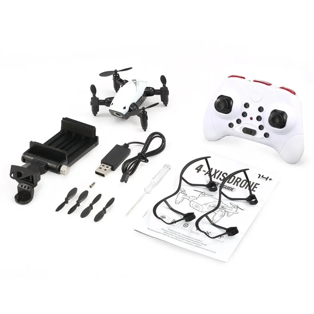 S9W Mini Foldable Drone with 0.3MP Camera WIFI FPV Atitude Hold Mode One-key Return 360 Degree Flip RC Quadcopter RTF with 0.3MP
S9W Mini Foldable Drone with 0.3MP Camera WIFI FPV Atitude Hold Mode One-key Return 360 Degree Flip RC Quadcopter RTF with 0.3MP