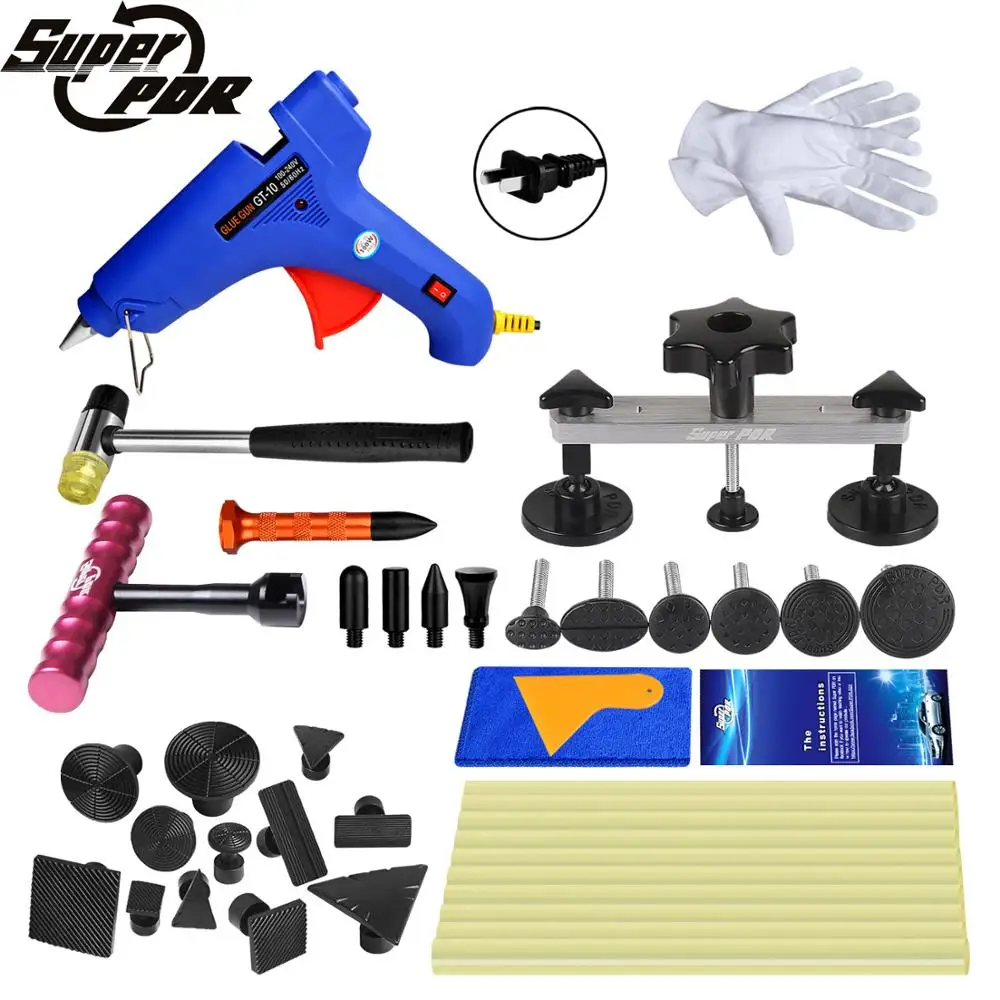 Super PDR Tools Paintless Dent Repair Tool Auto Dent Puller Suction Cup Car Body Dent Damage Repair Hand Tool Pulling Ferramenta
Super PDR Tools Paintless Dent Repair Tool Auto Dent Puller Suction Cup Car Body Dent Damage Repair Hand Tool Pulling Ferramenta