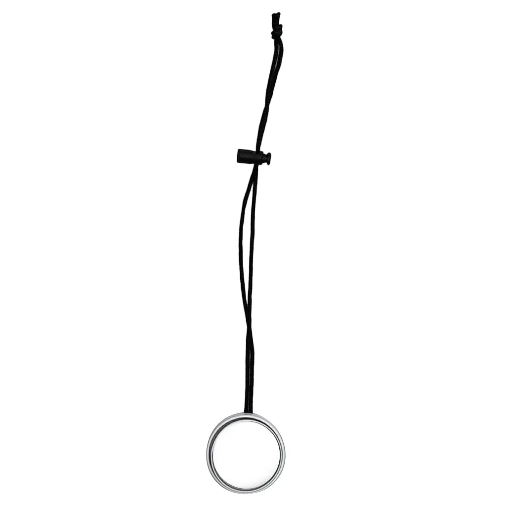 Portable Safety Scuba Diving Diver Rearview Mirror with Lanyard BCD Gear Underwater Diving Equipment