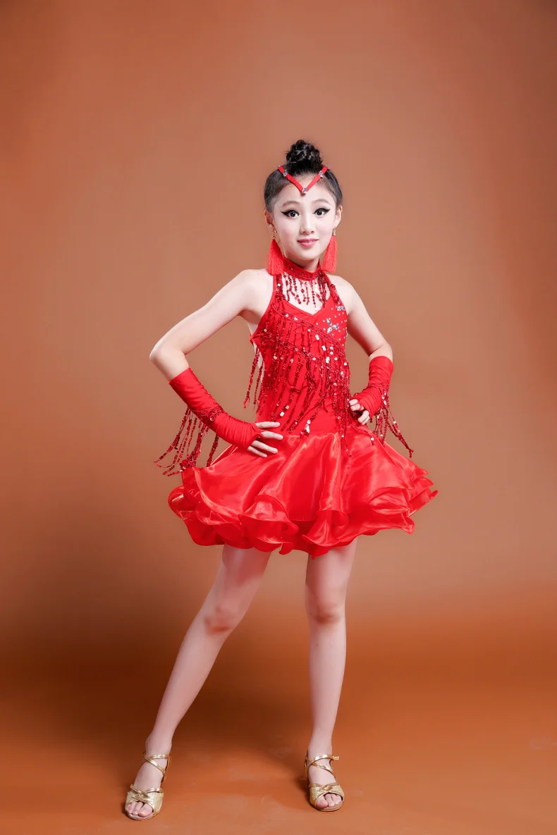 DB24027 latin dance dress-17