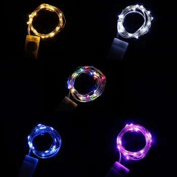 (20pcs/lot) Copper Led Fairy Lights 2M 3M 5M Leds CR2032 Button Battery Operated LED String Light Xmas Wedding party Decoration
(20pcs/lot) Copper Led Fairy Lights 2M 3M 5M Leds CR2032 Button Battery Operated LED String Light Xmas Wedding party Decoration