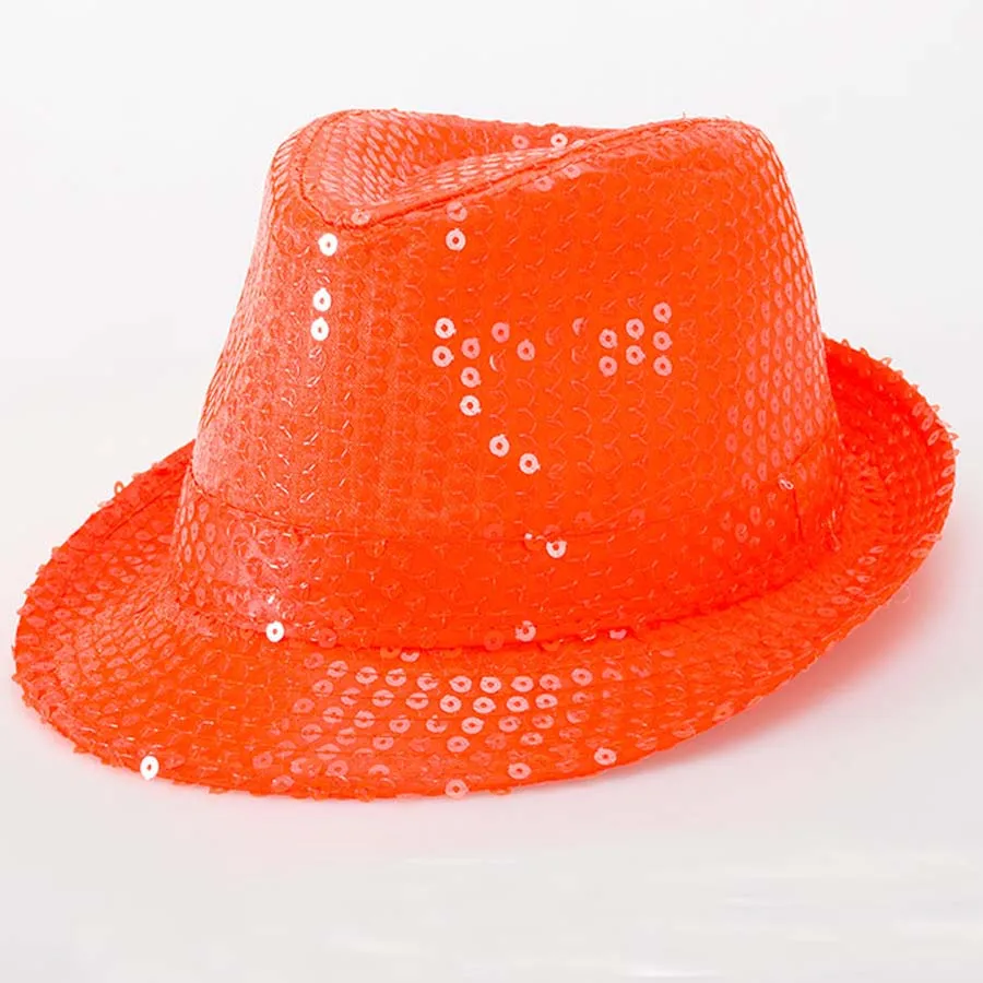 12pcs/lot Fashion Adult Fluorescence Neon Color Performance Hiphop Cap Party Fedoras Hat Sequins Jazz Hats Mix Colors
12pcs/lot Fashion Adult Fluorescence Neon Color Performance Hiphop Cap Party Fedoras Hat Sequins Jazz Hats Mix Colors