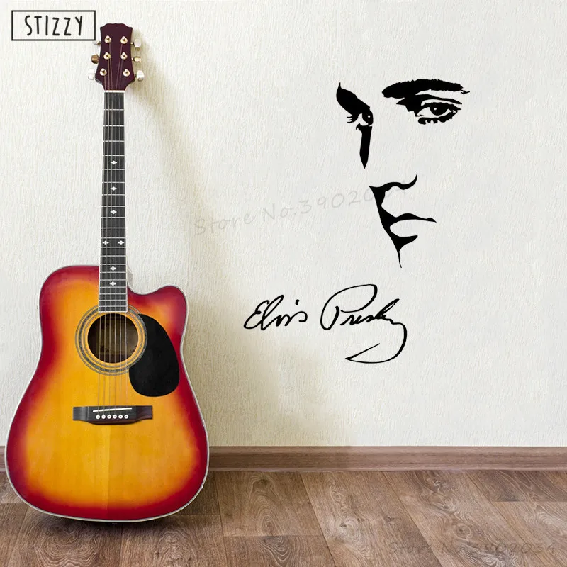 STIZZY Wall Decal Elvis Presley Wall Stickers Famous Superstar Poster Interior Home Decoration Accessories Music Art Decor B335
STIZZY Wall Decal Elvis Presley Wall Stickers Famous Superstar Poster Interior Home Decoration Accessories Music Art Decor B335