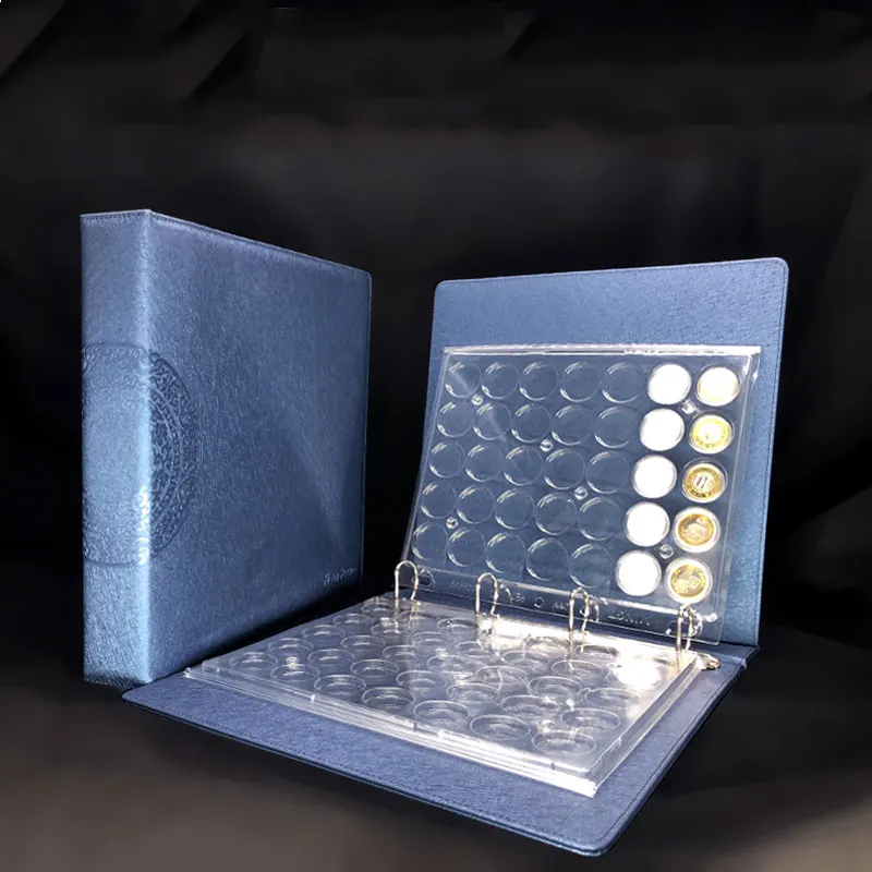 26*32cm Anti-Oxidation Pattern For Coin Album Collection Book Commemorative Coin Folder Portable Decor Gift round Coin Box
26*32cm Anti-Oxidation Pattern For Coin Album Collection Book Commemorative Coin Folder Portable Decor Gift round Coin Box