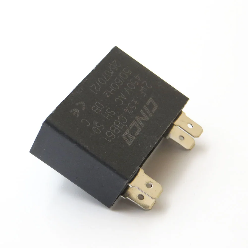 CBB61 Motor Run Capacitor Ceiling motor Fan Start AC SH 2uF 400V 450V exhaust ventilating 400VAC 450VAC 2mf 2mfd
CBB61 Motor Run Capacitor Ceiling motor Fan Start AC SH 2uF 400V 450V exhaust ventilating 400VAC 450VAC 2mf 2mfd