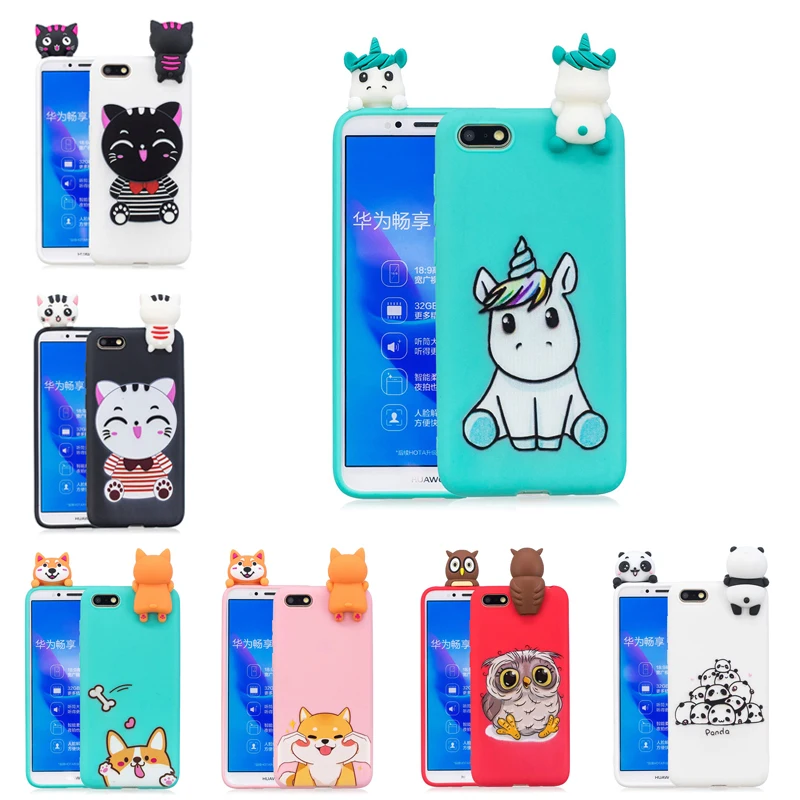 Cute Cartoon 3D Unicorn Panda Owl Cat Soft Silicone TPU Cover on For Huawei Honor 7A DUA-L22 Case For Honor 7A Russia Version
Cute Cartoon 3D Unicorn Panda Owl Cat Soft Silicone TPU Cover on For Huawei Honor 7A DUA-L22 Case For Honor 7A Russia Version