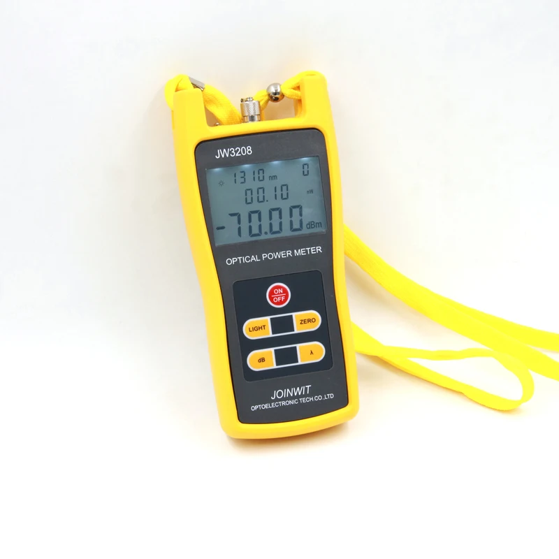 Optical Power Meter Joinwit JW3208A Portable -70~+6dBm Fiber Optic Tester 140 h with 1.5V Battery(3)
Optical Power Meter Joinwit JW3208A Portable -70~+6dBm Fiber Optic Tester 140 h with 1.5V Battery(3)