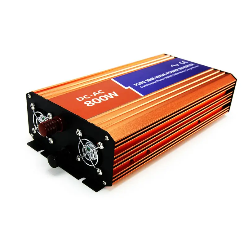 MAYLAR@ 12VDC 800W Off-grid Pure Sine Wave Solar Inverter or wind inverter DC 100V 110V 120V Two year Warranty
MAYLAR@ 12VDC 800W Off-grid Pure Sine Wave Solar Inverter or wind inverter DC 100V 110V 120V Two year Warranty