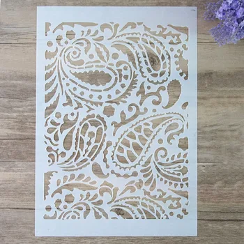 A4 A3 A2 Size DIY Craft Layering Paisley Stencil For Wall Painting Scrapbooking Album Decorative Embossing Paper Card
A4 A3 A2 Size DIY Craft Layering Paisley Stencil For Wall Painting Scrapbooking Album Decorative Embossing Paper Card
