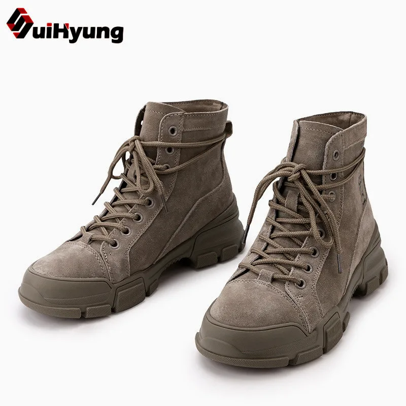 Suihyung Women Ankle Boots Autumn Winter Wedges Platform Shoes Round Toe Cross-tied Martin Boots Female Botas Motorcycle Booties
Suihyung Women Ankle Boots Autumn Winter Wedges Platform Shoes Round Toe Cross-tied Martin Boots Female Botas Motorcycle Booties