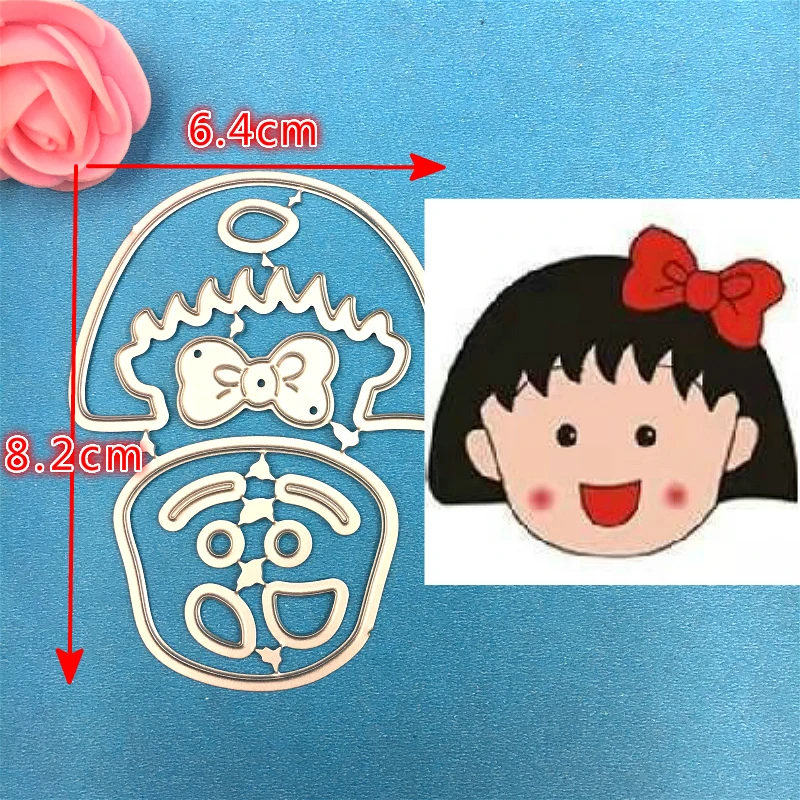 1pcs Lovely girl japanese anime Chibi Maruko chan Cutting Die Stencils for DIY Scrapbooking Album Stamp Paper Card Embossing
1pcs Lovely girl japanese anime Chibi Maruko chan Cutting Die Stencils for DIY Scrapbooking Album Stamp Paper Card Embossing