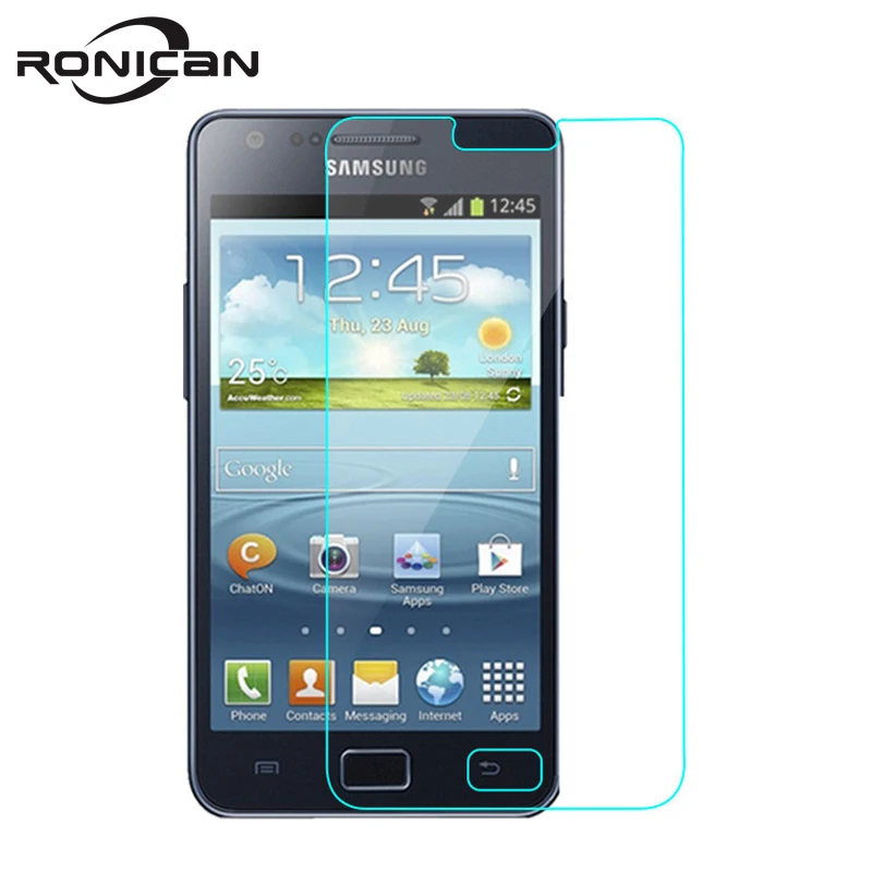 RONICAN For Samsung S2 Screen Protector Protective Film Tempered Glass for Galaxy GT i9100 S II S2 plus GT-i9100 9100 Case cover
RONICAN For Samsung S2 Screen Protector Protective Film Tempered Glass for Galaxy GT i9100 S II S2 plus GT-i9100 9100 Case cover
