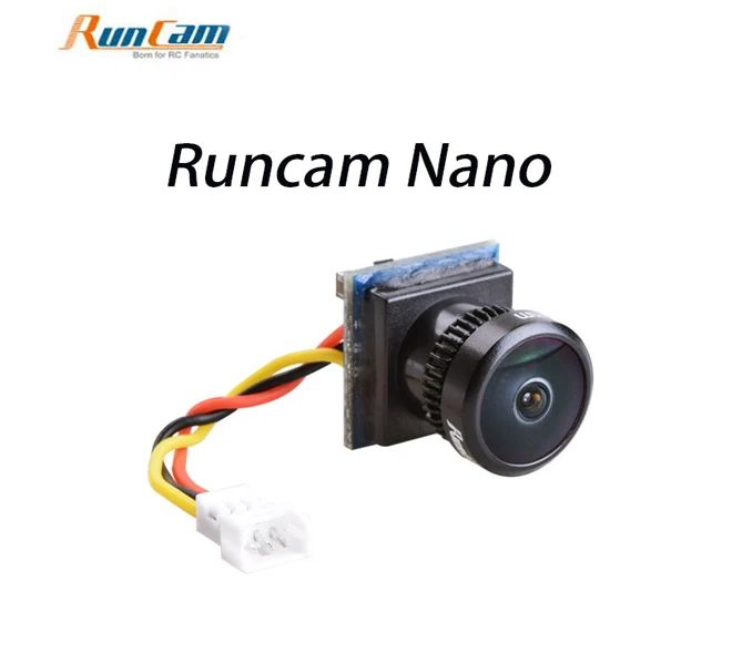 Newest RunCam Nano 650TVL 1/3" Micro Mini FPV Camera CMOS Sensor NTSC / PAL 2.1mm FOV 160 for FPV Racing Drone