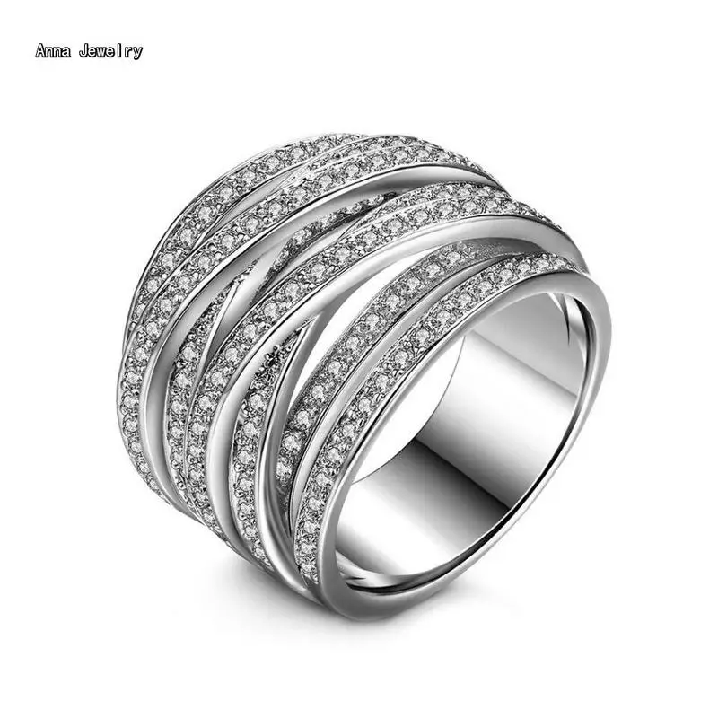 Timeless Vogue Designer Dazzling Cross Ring Stainless Steel with Circles Zircons Setting Crafted for Lovers Cocktail Party Ring
Timeless Vogue Designer Dazzling Cross Ring Stainless Steel with Circles Zircons Setting Crafted for Lovers Cocktail Party Ring