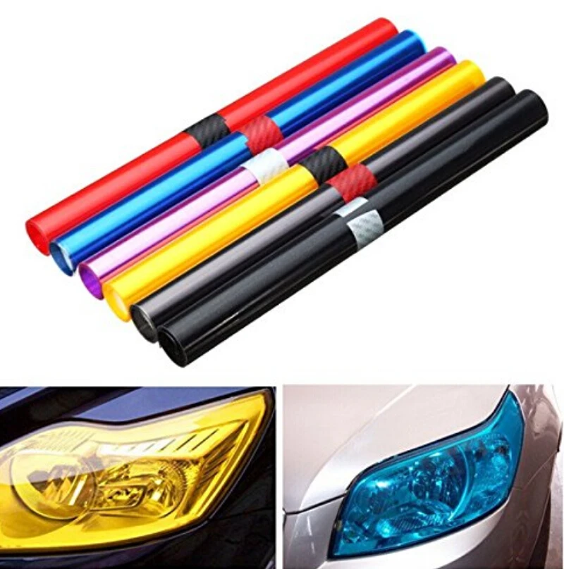 Car Styling Chameleon Headlights Taillights Lights Tint Protective Vinyl Film Stickers Changing Color #MY |