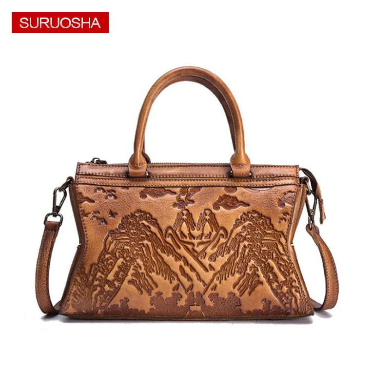 Handmade Embossed Vintage Style Leather Bags Genuine Leather Women Vintage Bags High Quality China Embossed Bag
Handmade Embossed Vintage Style Leather Bags Genuine Leather Women Vintage Bags High Quality China Embossed Bag