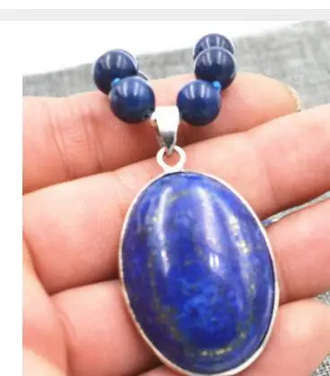 Natural 8mm Egyptian Lapis Lazuli pendant Necklace 18''18X25MM -Top quality Beads Jewelry Natural silver plating Exquisite
Natural 8mm Egyptian Lapis Lazuli pendant Necklace 18''18X25MM -Top quality Beads Jewelry Natural silver plating Exquisite