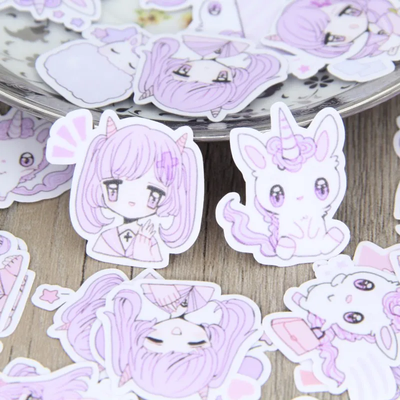 New 40 pcs Cute unicorns and girls for phone car Label Decorative Stationery Stickers Scrapbooking DIY Diary Album toy Sticker
New 40 pcs Cute unicorns and girls for phone car Label Decorative Stationery Stickers Scrapbooking DIY Diary Album toy Sticker