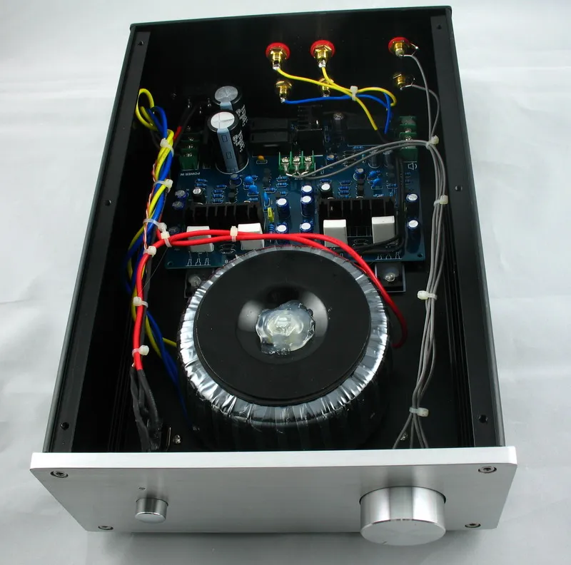 80W 8 Ohms / 100W 4Ohms power amplifier MX100 Sanken 2SA1186 2SC2837 High-power tube 100W Stereo Audio Digital Amplifier
80W 8 Ohms / 100W 4Ohms power amplifier MX100 Sanken 2SA1186 2SC2837 High-power tube 100W Stereo Audio Digital Amplifier