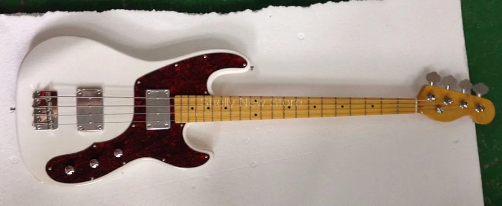 Shelly new store factory custom white Jazz 4 strings bass TL flame maple neck electric bass guitar musical instruments shop
Shelly new store factory custom white Jazz 4 strings bass TL flame maple neck electric bass guitar musical instruments shop
