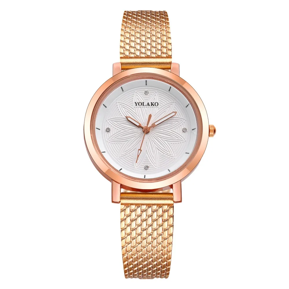 Female Watch 2019 new brand YOLAKE fashion ladies quartz watches Thin Pu imitation mesh belt women watch girls students Clock
Female Watch 2019 new brand YOLAKE fashion ladies quartz watches Thin Pu imitation mesh belt women watch girls students Clock