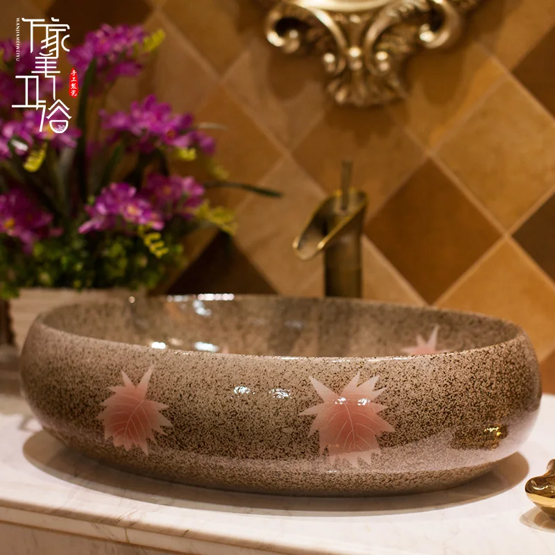 Wonga plus size counter basin ceramic sanitary ware bathroom oval high temperature
Wonga plus size counter basin ceramic sanitary ware bathroom oval high temperature