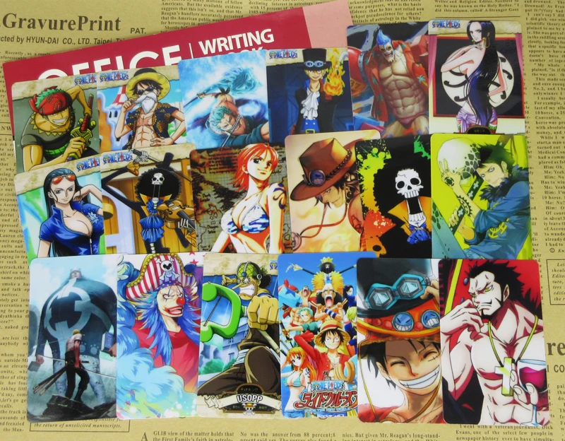 105pcs One Piece Card Stickers Straw Hat Pirates Characters Luffy 105pcs One Piece Card Stickers Straw Hat Pirates Characters Luffy