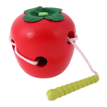 Eat Fruit Threading Toy Fruit Lacing Threading Wooden Puzzle Toy Children Kids Intelligence Development Early Learning Math Toy
Eat Fruit Threading Toy Fruit Lacing Threading Wooden Puzzle Toy Children Kids Intelligence Development Early Learning Math Toy