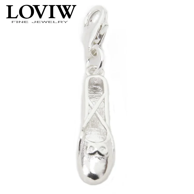 Lovely Shoe ballet shoes charm pendant Vogue Charms Fit Bracelet accessories DIY thomas new Fashion 925 Sterling Silver Jewelry
Lovely Shoe ballet shoes charm pendant Vogue Charms Fit Bracelet accessories DIY thomas new Fashion 925 Sterling Silver Jewelry