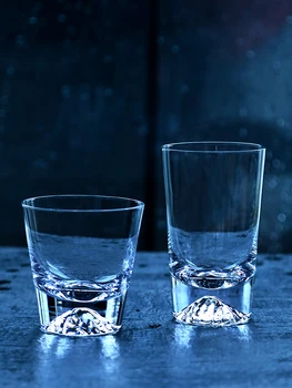 Glass Trend Fuji Mountain Cup Clear Crystal Cup Household Tea Glass Whiskey Wine Glass
Glass Trend Fuji Mountain Cup Clear Crystal Cup Household Tea Glass Whiskey Wine Glass