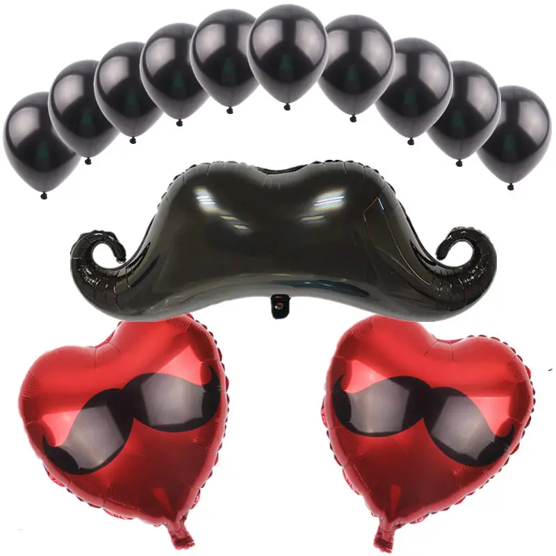 New 13pcs/lot mustache series balloon children's holiday party atmosphere decoration balloon wholesale
New 13pcs/lot mustache series balloon children's holiday party atmosphere decoration balloon wholesale
