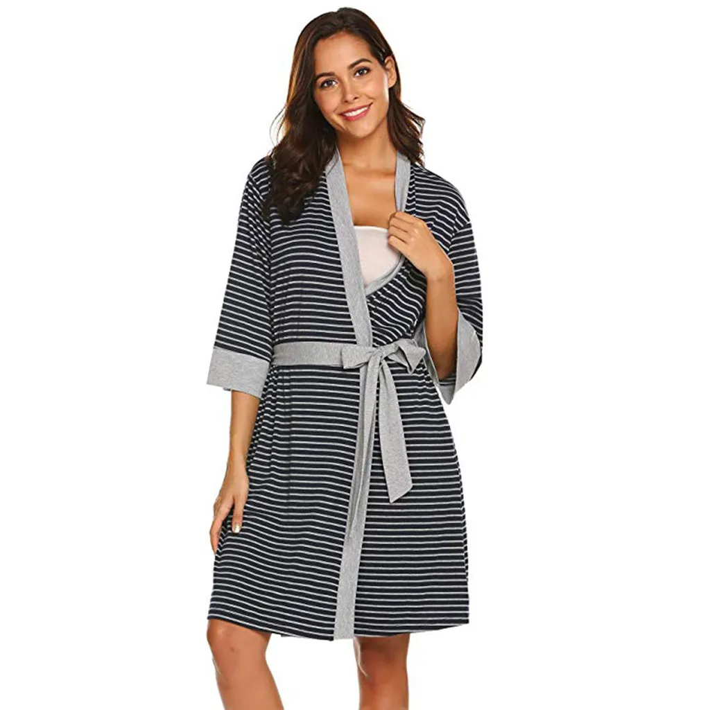 Nursing Top Gown Women Striped Loose Long Sleeve Breastfeeding Winter for Feeding Maternity Pregnancy Clothes Plus Size 18Dec25
Nursing Top Gown Women Striped Loose Long Sleeve Breastfeeding Winter for Feeding Maternity Pregnancy Clothes Plus Size 18Dec25