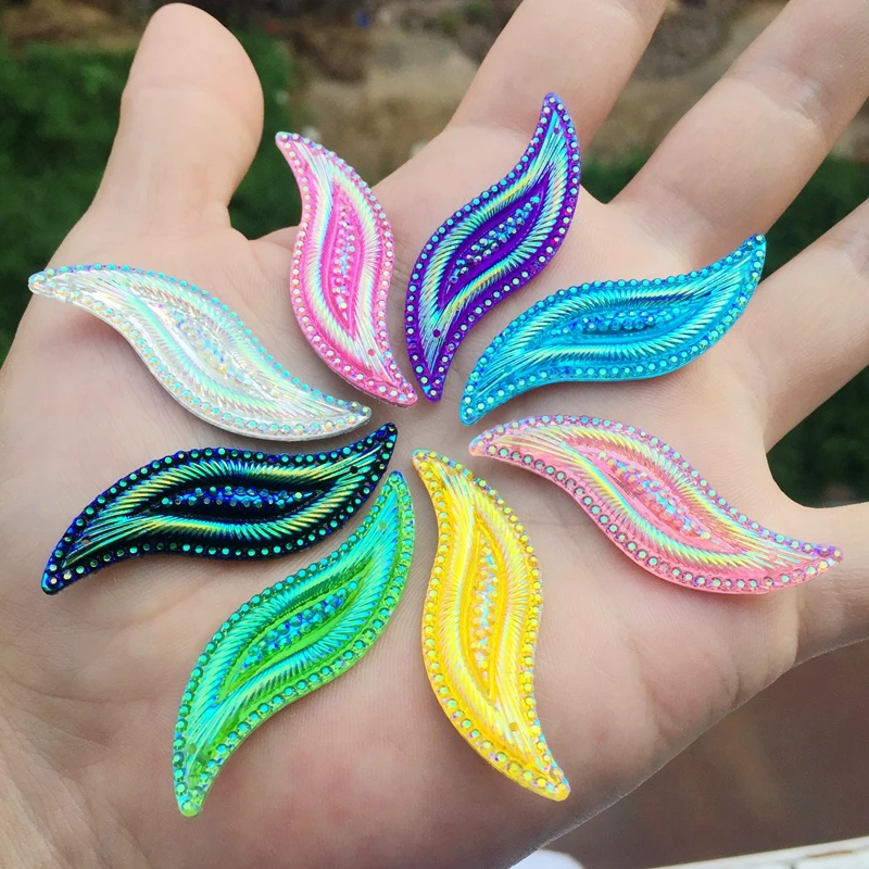 10pcs/Lot, 15*47mm Crystal AB Flat Back Rhine-stone S-shaped Resin Sew On Stones Strass Crafts -E08
10pcs/Lot, 15*47mm Crystal AB Flat Back Rhine-stone S-shaped Resin Sew On Stones Strass Crafts -E08