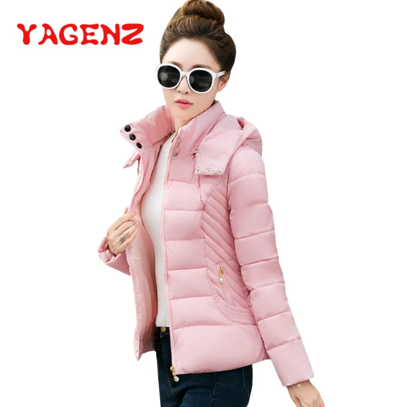 YAGENZ 2018 Winter Jacket Women Cotton-padded Coat Parka Outerwear Short Hooded Coats Fashion Warm Down Jackets Basic Coats 191
YAGENZ 2018 Winter Jacket Women Cotton-padded Coat Parka Outerwear Short Hooded Coats Fashion Warm Down Jackets Basic Coats 191