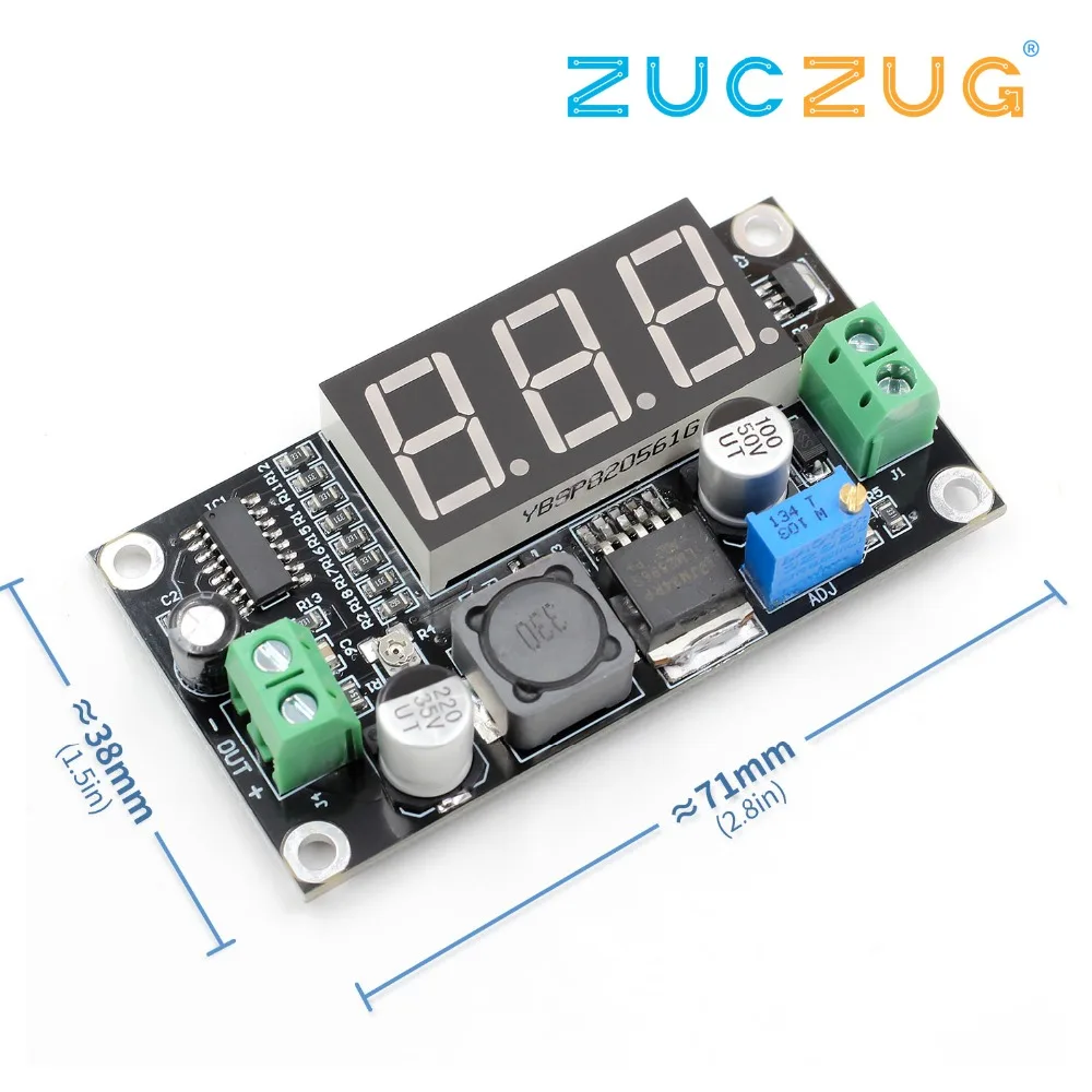 LM2596 XH-M136 adjustable voltage reduction module DC power supply digital green display DC-DC wide voltage
LM2596 XH-M136 adjustable voltage reduction module DC power supply digital green display DC-DC wide voltage